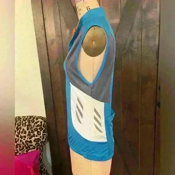 Cycling Vest, Reflective Jersey, Size M - Picture 3 of 7